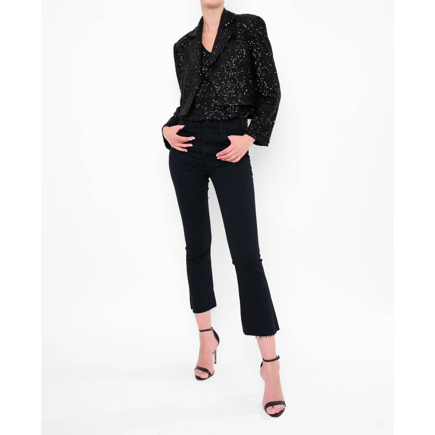 New Flora Bea Mico Jacket In Black